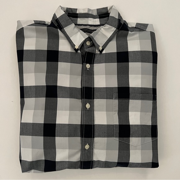 ❤️HP Banana Republic Plaid Button Down Shirt - Picture 4 of 16